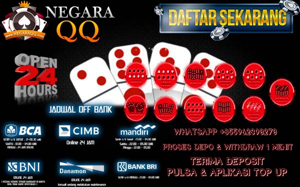 dewi26581's tweet photo. NEGARAQQ adalah Situs Poker Dan Domino99 Online Terbesar Di Indonesia

MENERIMA DEPOSIT BANK LOKAL DAN VIA APLIKASI : GOPAY,OVO,DANA,LINKAJA

LINK DAFTAR DAN BERMAIN >>>> https://t.co/8vQHfswJ5n

#negaraqq #agenjudi #pokeronline #dominoonline #perangbaccarat #uangasli #bandardomi https://t.co/MtzMsuBhMv