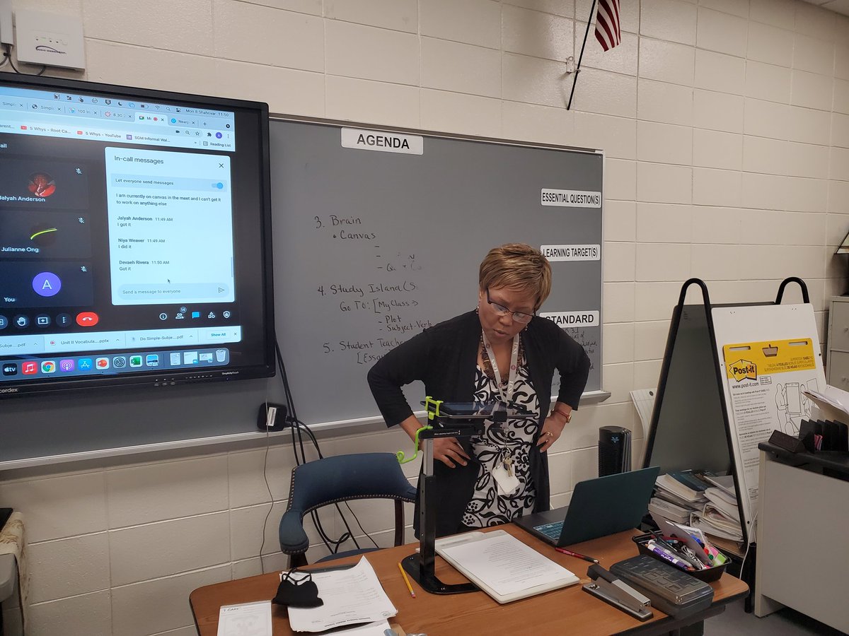 Twonzetta Samuel (@tsamuel_eds) on Twitter photo Virtual or in-person, our teachers teach their hearts out! Thank you, @aycook_sgms for your dedication! <a href="/akjohnsonEdS/">Dr. Anthony K. Johnson</a> <a href="/SGTheBestNest/">SnelsonGoldenMS</a> Virtual or in-person, our teachers teach their hearts out! Thank you, @aycook_sgms for your dedication! <a href="/akjohnsonEdS/">Dr. Anthony K. Johnson</a> <a href="/SGTheBestNest/">SnelsonGoldenMS</a>