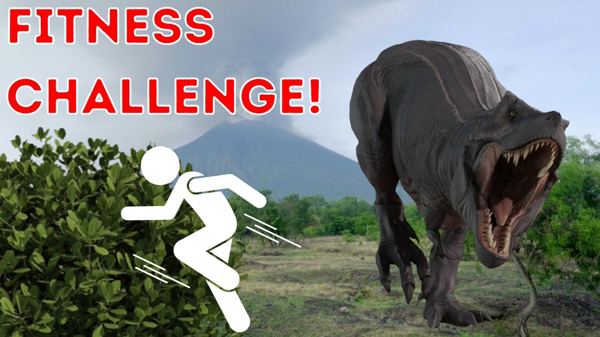 New virtual fitness game! Check out Dino Dodge Challenge on YouTube ----> youtu.be/Ri6Fp6KJkb0 #PhysEd #fitness #dinosaurs #ARKSurvivalEvolved