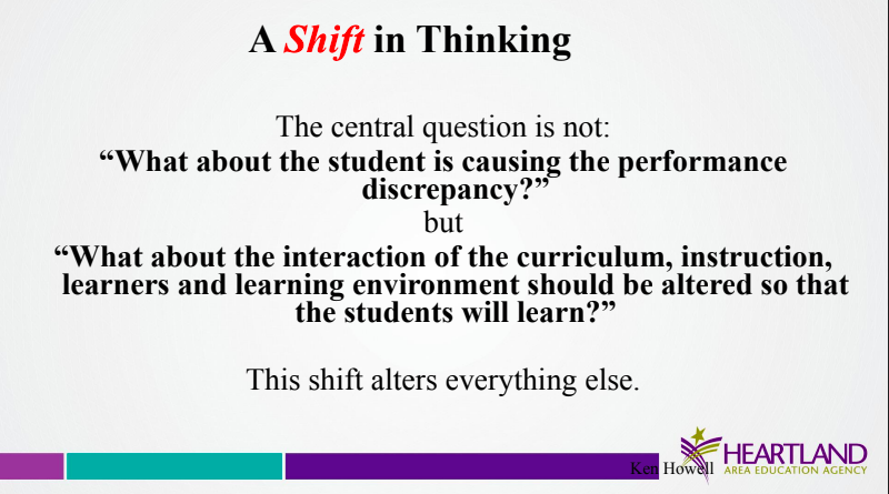 MsENWebb's tweet photo. Starting the year off strong with a training from @sharkenaea around MTSS and FASTtrack screening! This quote shows us how a small shift can empower #dcgexcellence across the district. https://t.co/mYVVMm8Bi6