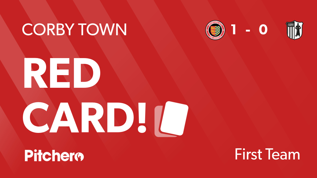 StamfordAFC1896's tweet image. 91&apos;: no9 player is sent off for Corby Town
#STACOR #Pitchero
pitchero.com/clubs/stamford…