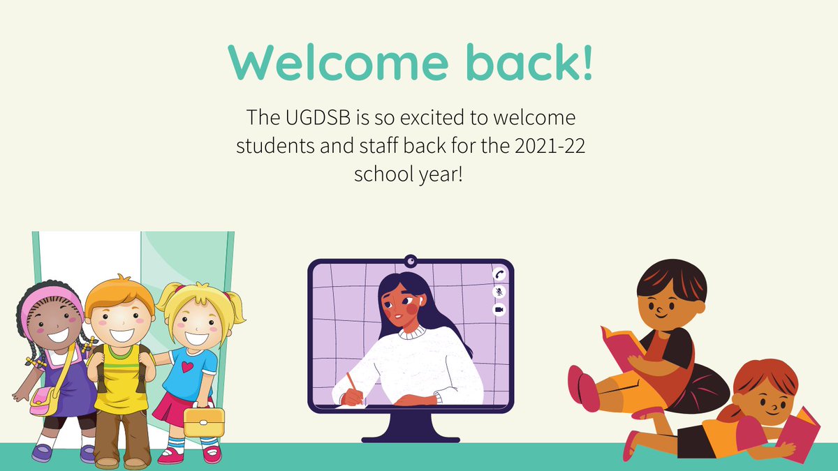 As we prepare to welcome students back, don’t forget that we have many resources available to families, including our Parent Tech Hub and mental health resources. Learn more on the board website: ow.ly/dA2r50G0SW0 #UGBackToSchool