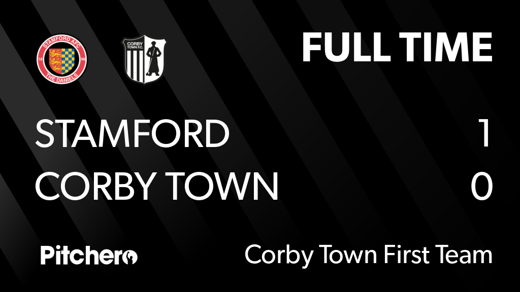 corbytownfc's tweet image. FULL TIME: Stamford 1 - 0 Corby Town
#STACOR #Pitchero
corbytown.co.uk/teams/170483/m…