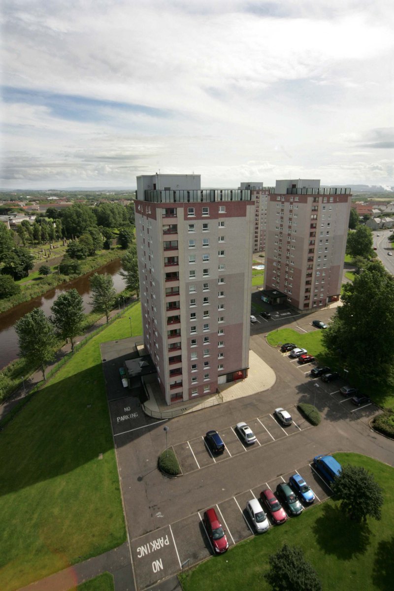 North_Ayrshire's tweet photo. Our colleagues at @fire_scot will be carrying out another training exercise tomorrow (Tuesday) evening at Doon Court High Flats in Fullarton, Irvine, from 6pm-9pm. Don't be alarmed if you see fire crews - the exercise will be safe and secure https://t.co/KFaRV9Mrxc