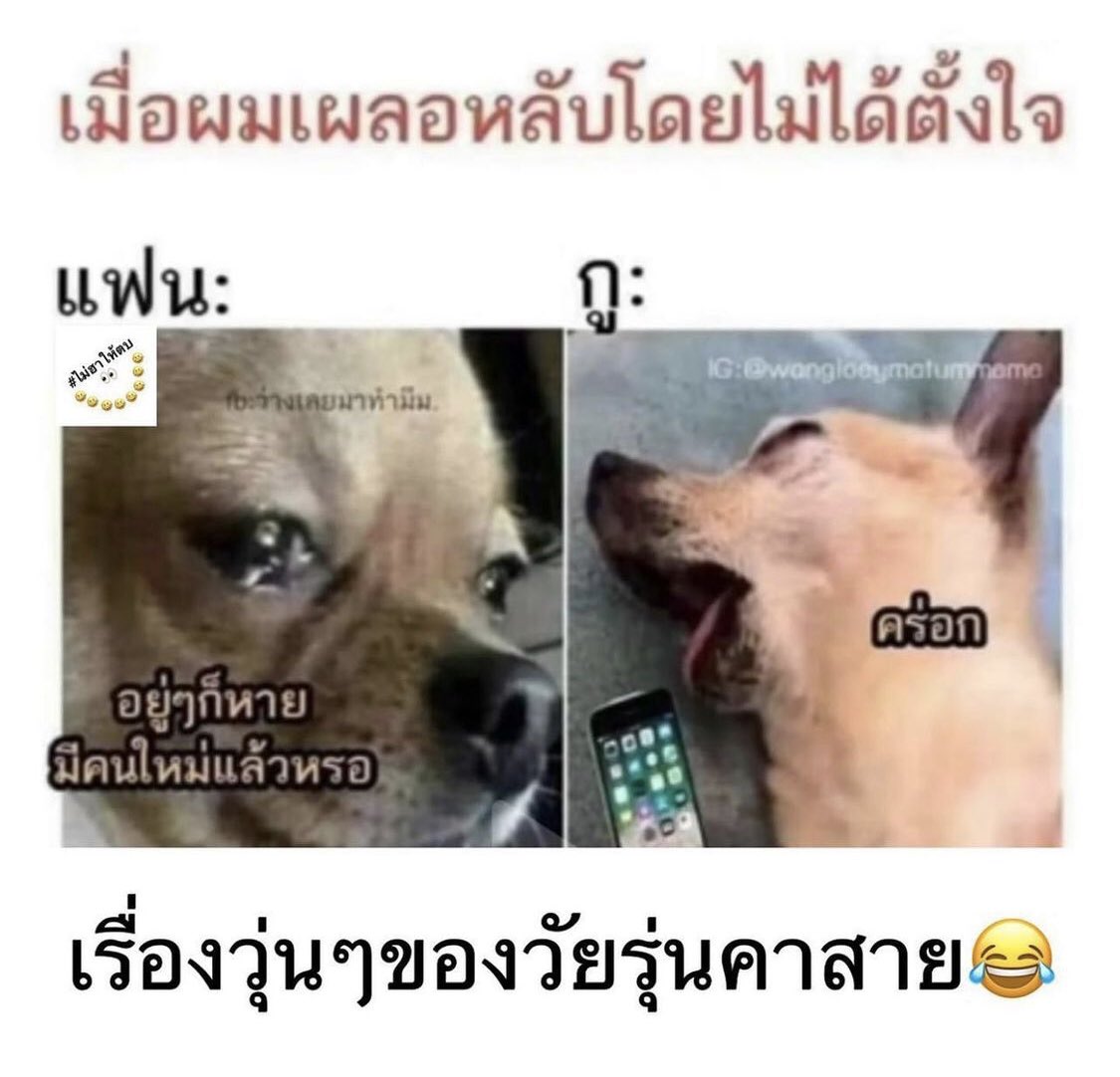 เธรดมีม เอาไว้ใช้กับแฟน part 2 👻🤌🏻