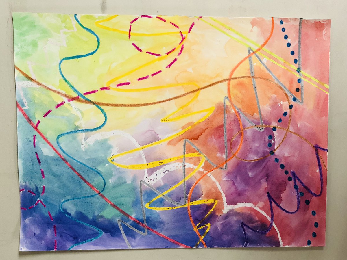 MrsKArtClass's tweet photo. Ready for a fun week learning about LINES in K-6 Art! #artteacher https://t.co/JFm2rDbmLh