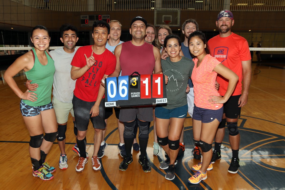 SummitHFBC's tweet photo. Congratulations to our #IndoorVolleyball winners! 

Recreation Division: College
Intermediate Division: Renewed
Upper Division: Kaleo 

#Bump #Set #Spike #BumpSetSpike #Volleyball #Singles #SingleLife #Intramurals #Intramuralsports #HoustonTX #Houston #HOU #HTX #Htown https://t.co/CKMaKcMBLd