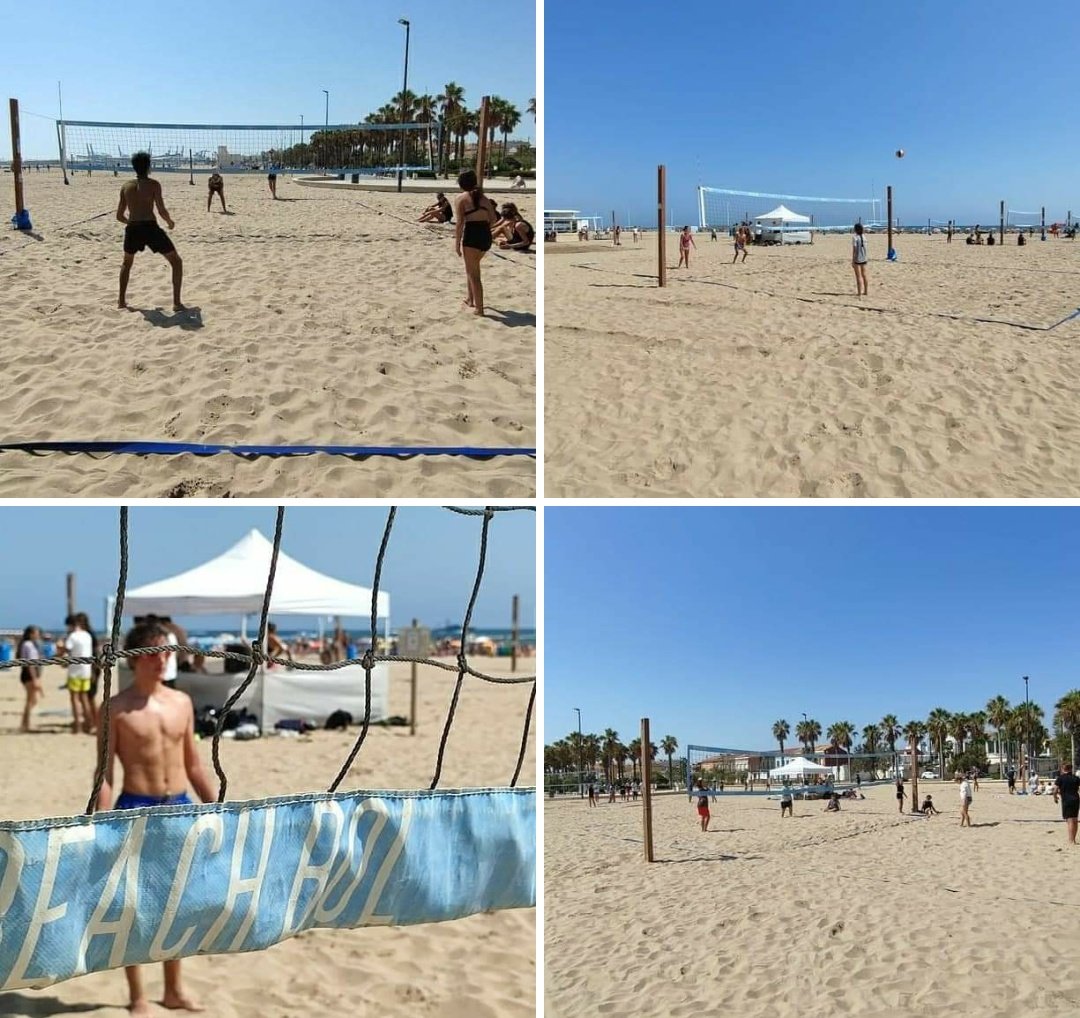 Repost <a href="/cvpaternaliceo/">CV Paterna-Liceo</a> en Instagram. 🌅 Más de 40 chicos y chicas de nuestra cantera han disfrutado hoy de una maravillosa jornada matutina de voley playa. 🏐🌴

💯 Gracias al Beach Bol por acogernos en sus maravillosas instalaciones.

#CVPaternaLiceo #beachbol #voleyplaya