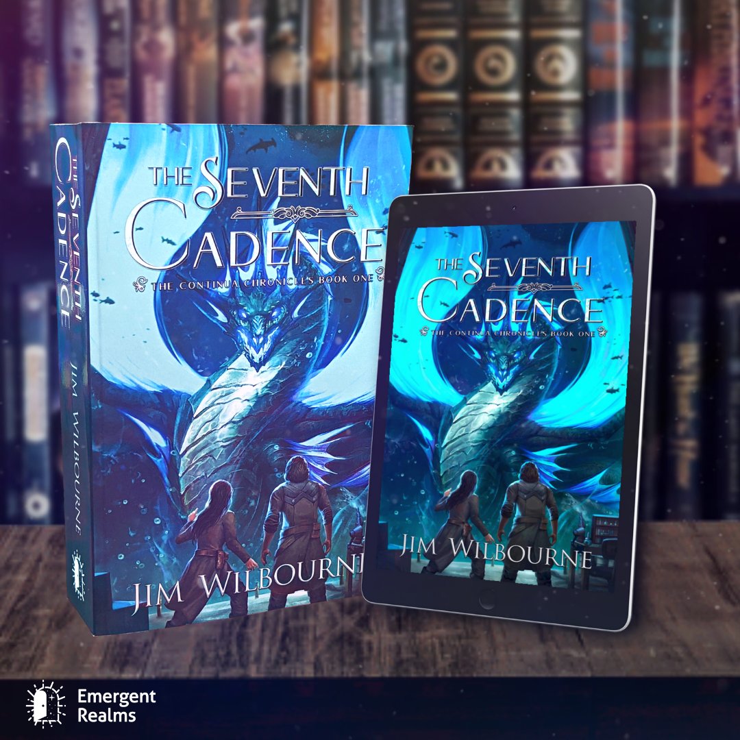 ✨Cover Reveal✨
Today I get to reveal the cover of The Seventh Cadence by <a href="/jimwilbourne/">Jim Wilbourne</a> publishing on the 8th October 2021 by <a href="/EmergentRealms/">Emergent Realms</a>! I can't wait to get sucked into this debut fantasy!
bexthebibliophile.com/2021/08/30/cov…