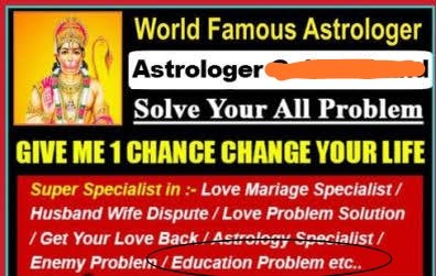 VoiceOfParents2's tweet photo. This "world famous Astrologer" probably has better strike rate at solving education related issues than a "block education officer".
@BSBommai @BCNagesh_bjp
can you give him one chance?
#FixEducationSystem
#regulateSchoolFees https://t.co/7o9RMvCFWh