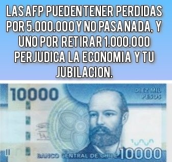 Chileokulto's tweet photo. Así te engañan y crean terror #CuartoRetiroDel10xCiento AHORA. https://t.co/cpcG1FQJdG