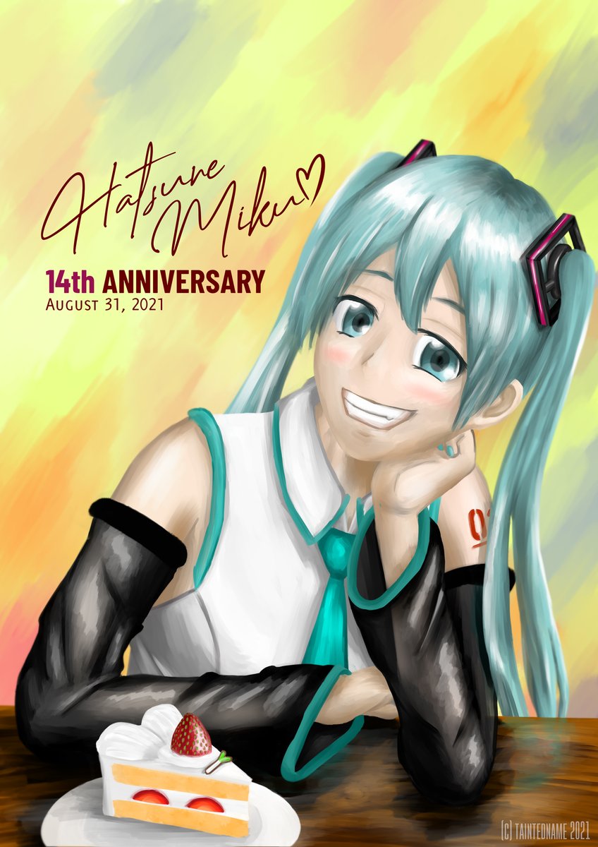 #HatsuneMiku 14th Anniversary. To all the Producers and Creators, Thanks as always!

#初音ミク14thAnniversary #初音ミク誕生祭2021 #初音ミク生誕祭2021 #初音ミク14周年  #初音ミク