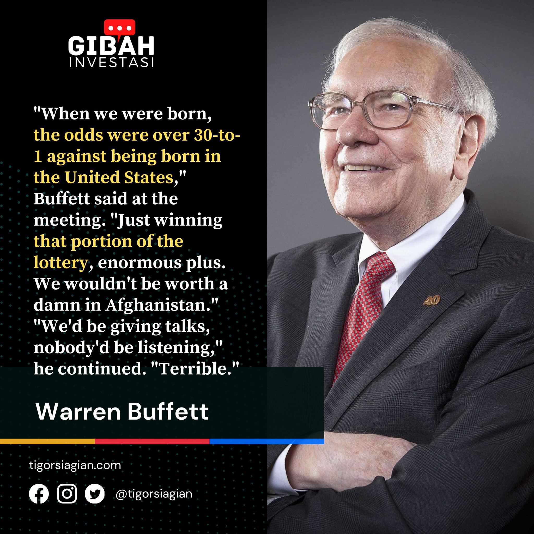 Happy 91st birthday, Warren Buffett! 