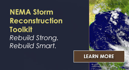 NEMAupdates's tweet photo. #DYK The National Electrical Manufacturers Association stands ready to assist consumers, businesses, utilities, and government in rebuilding after #Ida. Download free resources from our #StormReconstruction Toolkit to #rebuildstrong. #HurricaneIda https://t.co/V5vorWxz7C https://t.co/Ir86RhONCl