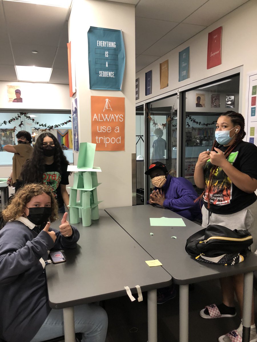 nkcspeechdebate's tweet photo. Comp drama did a team building tower building competition today. The leaders weren’t allowed to speak the instructions so they had to get creative in how they communicated the goals. https://t.co/PzWAZFY5Zz