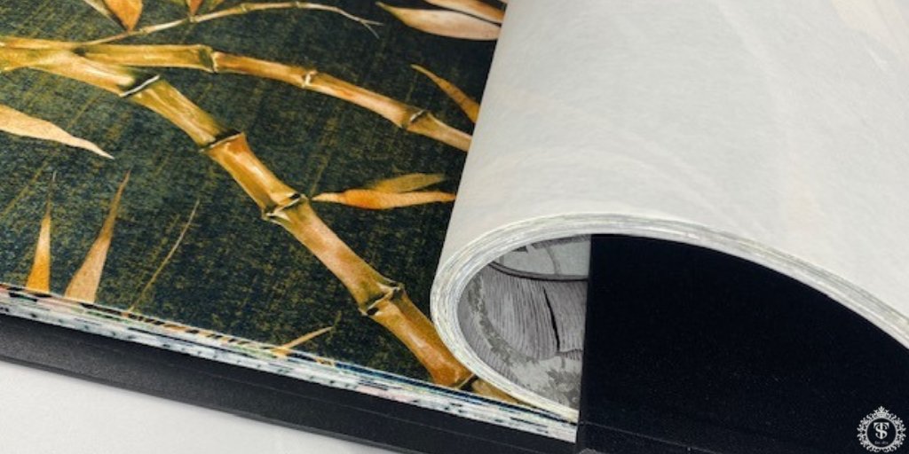 SpinkThackray's tweet photo. ⭐ Stunning craftsmanship in this recent project we did for Avalana Design.

What better to showcase striking #wallpapers and #fabrics than in these beautifully bound #fabricbooks. 📘 https://t.co/PZu5BaXj5I
