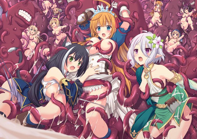 個人的には後ろでヤられてるグレアちゃんお気入り。
単発でも描きたい。 