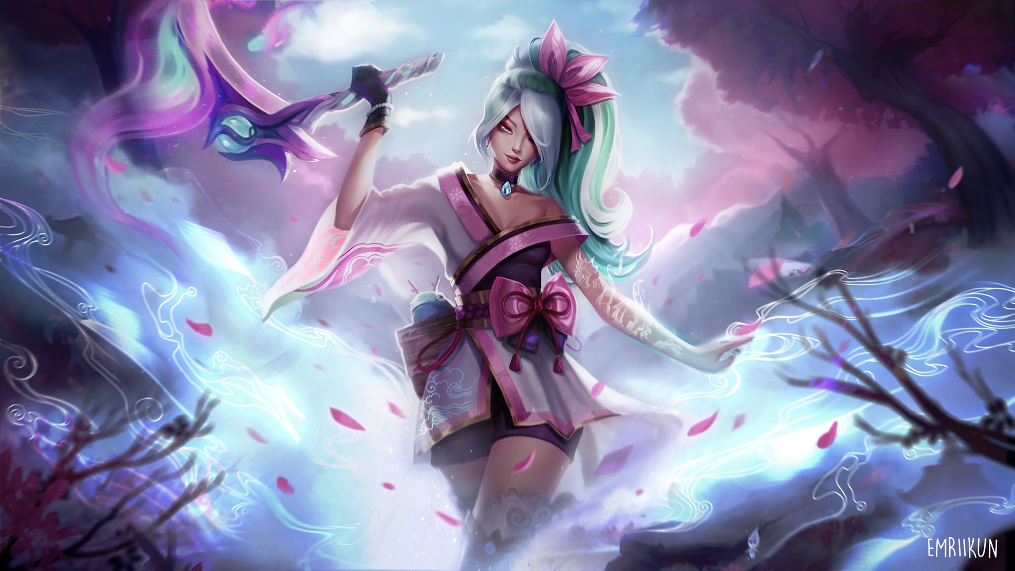 emre 🫶🏻 on Twitter: "🌸 Spirit Blossom Akali 🌸 I really loved the Spirit