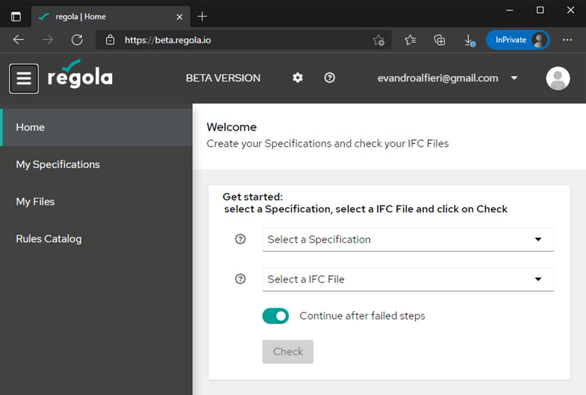 EvandroAlfieri's tweet photo. Sign up at https://t.co/wRk5UHL6yz ✔️ to become one of its beta testers

What's inside the Rules Catalog? Easy: formal, reusable, IFC-based rules written in a semi-natural language that both humans and computers can get 🔥🔥🔥

#IFC #openBIM #IDS #ISO19650 #EIR #validation https://t.co/v7MGnkJRpV