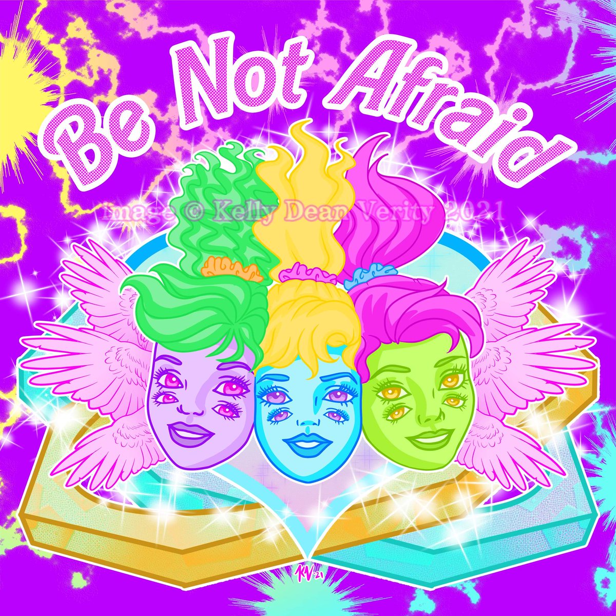 Catching up on art I forgot to post to Twitter.
'Be Not Afraid Barbie'
#Angels #barbieaesthetic #barbie #lisafrankaesthetic