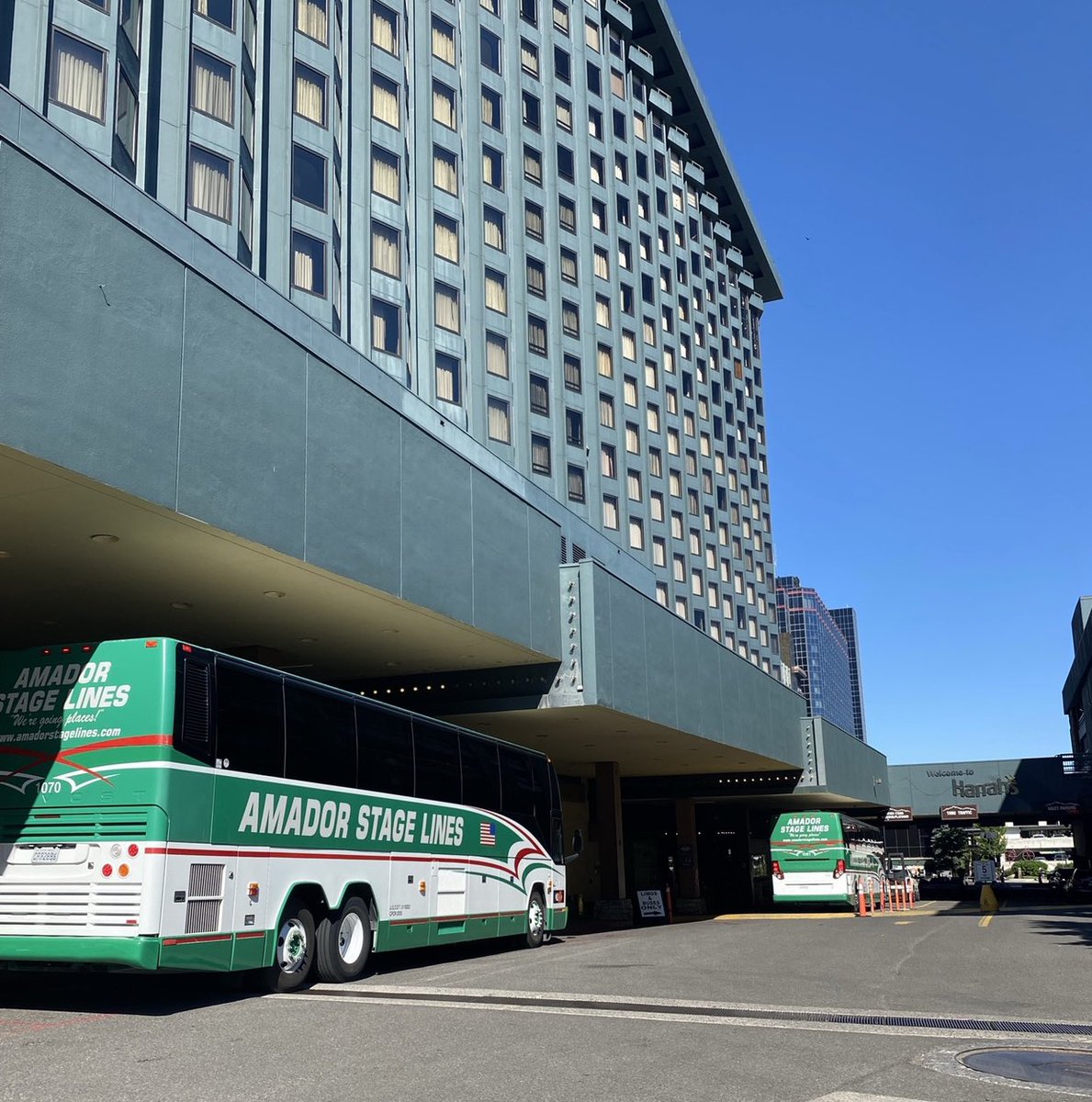 For those evacuating #SouthLakeTahoe without transportation. Find our Amador Stage Lines buses for a free shuttle to Reno. We will be leaving Harrah’s and Montbleu at 2 pm today. #CaldorFire