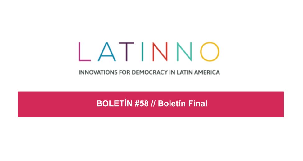 LATINNO Project - Innovations for Democracy tweet media