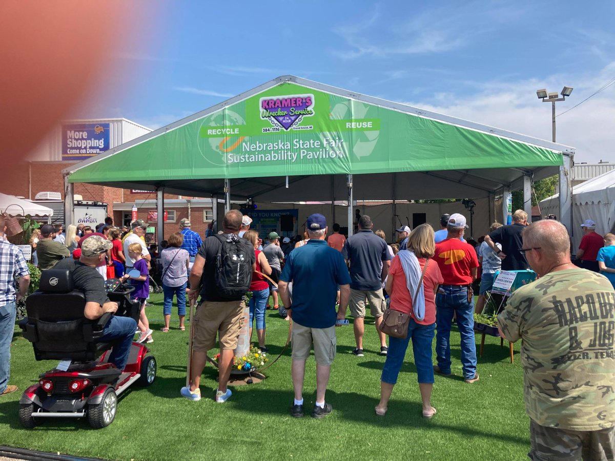 Come check out the Sustainability Pavilion at the <a href="/NEStateFair/">Nebraska State Fair</a>! You can also view projects by our CCC students.