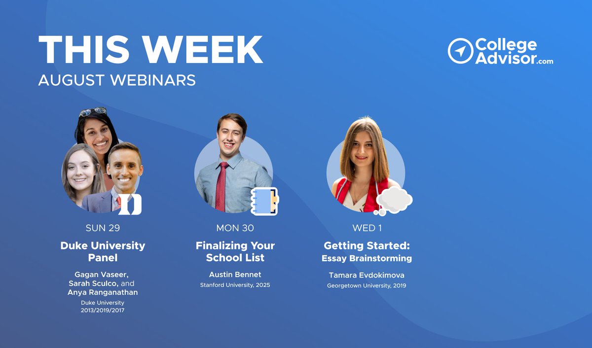 Check out this week's webinar schedule! You can view previous recordings and register now at our website. bit.ly/3DuX5Y9