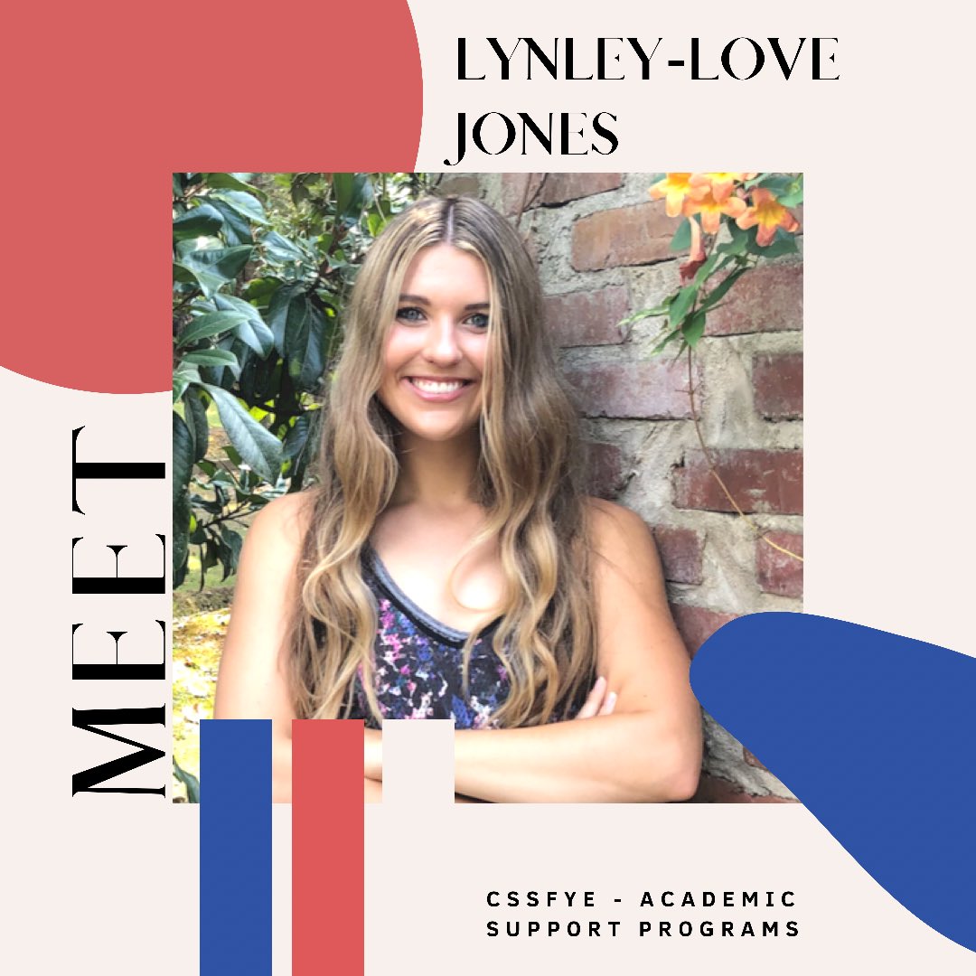 olemissasp's tweet image. Let us introduce you to Lynley-Love Jones, a Graduate Assistant for @UMAcademicSupp. Lynley-Love is in the Masters program for School Counseling and plans to graduate in May 2022. Her favorite place on campus is The Grove and in town would be Saint Leo or @VoltaTaverna1 

#CSSFYE