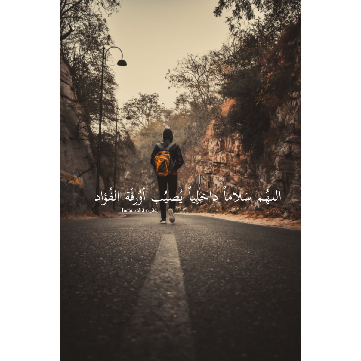 اللهُم سَلاماً داخلِياً يُصيُب أوُرقَة الفُؤاد"🤎".
#مساء_الخير