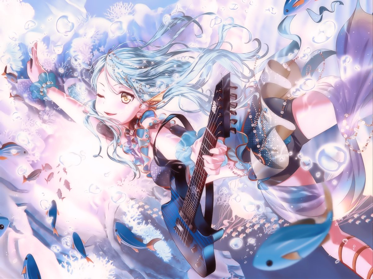 ট ইট র 黒い暴食のパイナップル 氷川紗夜 ガルパ ロゼリア Roselia バンドリ 黒の雑多画像加工 っぽいもの 1枚目はオリジナル 以降画像加工っぽいの 煌めく水の魔法 イラスト加工っぽいのになります やり方でいろんな仕上がりになる そんな