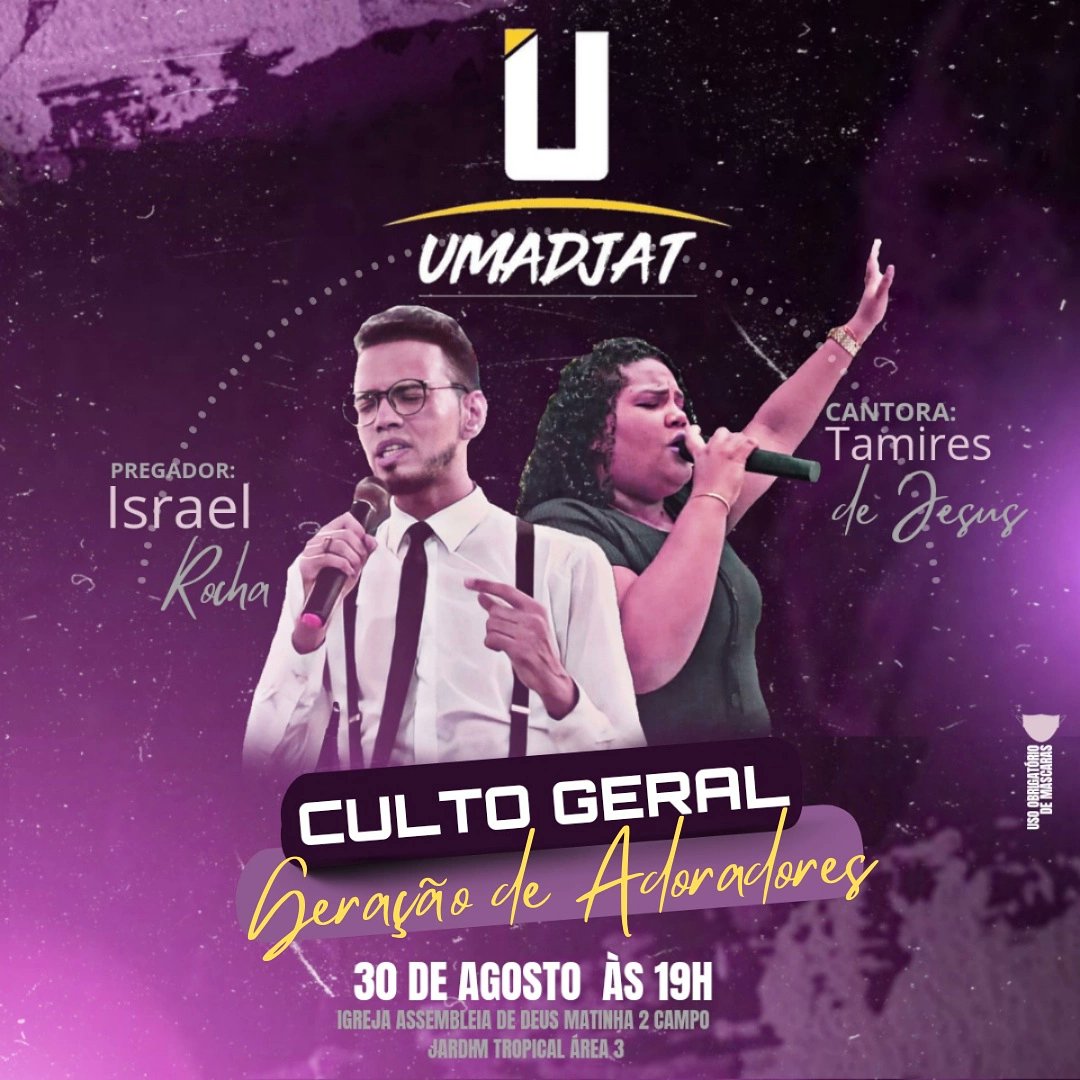 Israelrochaofc's tweet photo. Está chegando #UMADJAT https://t.co/L0RKQ87Z0c