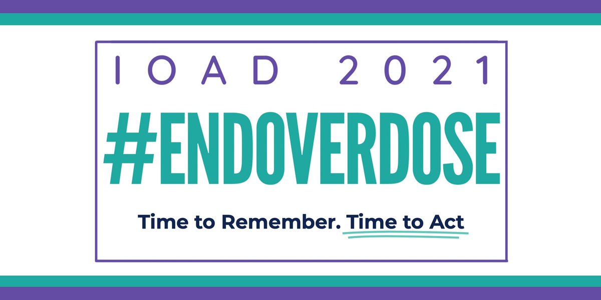 Tomorrow is International Overdose Awareness Day. Sadly, more people than ever have died from a drug overdose this year. The TN Dept of Mental Health, Dept of Health, &amp; community groups are holding memorials, trainings, &amp; awareness events. Learn more bit.ly/3kFwHC2 #IOAD