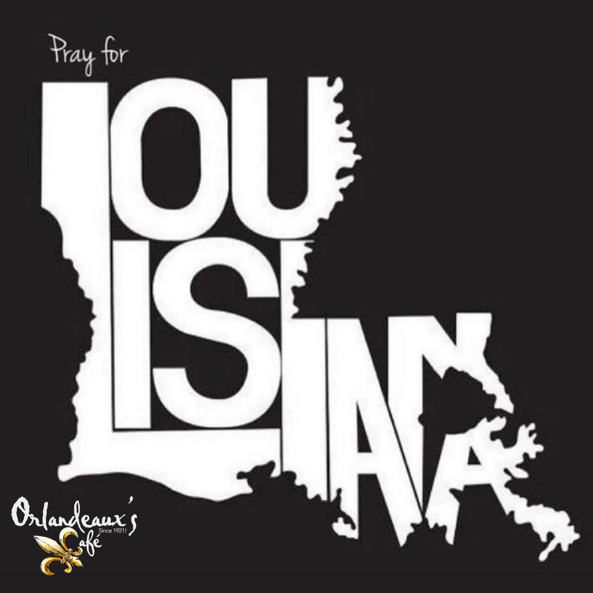 Our hearts geaux out to all the families misplaced by Hurricane Ida. In our efforts to be there in their time of need, we are offering the evacuees to our area a meal free of charge. We are in this together.
#LouisianaStrong #PrayForLouisiana 
🙇🏽‍♂️🙏🏽📿⚜️💪🏽✊🏽