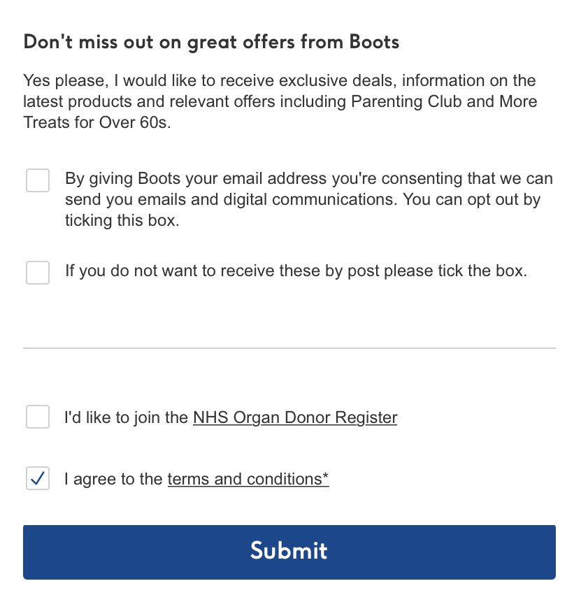 Thought I was buying shower gel, but now I’m wondering what is in these terms and conditions