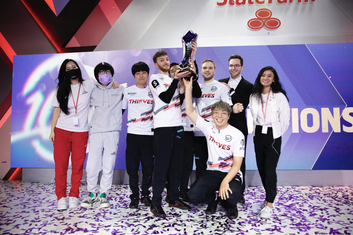 ohosh1n's tweet image. LCS 2021 Championships 📸 

GO CRAZY @100Thieves 💯