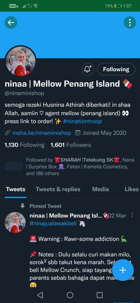 amnisharizal's tweet photo. @ninaminishop Bismillahirrahmanirrahim
Done✅

Semoga awak sentiasa dimurahkan rezeki dlm bisnes dan kehidupan🥰 Semoga terselit juga rezeki saya untuk menang kali ni. In Shaa Allah, Allah Humma Aminnn 🌺🇲🇾 https://t.co/trCKoaT3aC