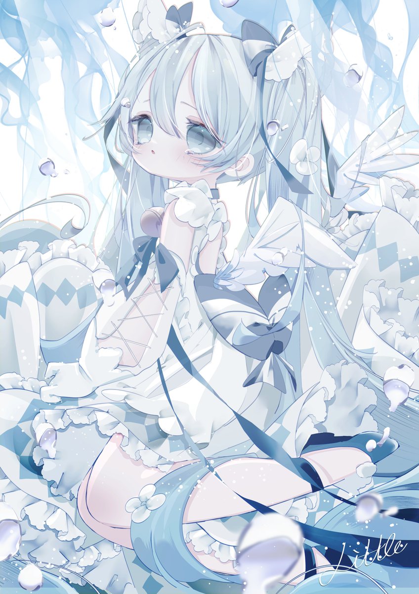 初音ミク「14th💐
#初音ミク誕生祭2021 #初音ミク生誕祭2021 」|𝐿𝑖𝑡𝑡𝑙𝑒 𝐷𝑜𝑙𝑐𝑒 🕊Favoriteコラボ生産決定のイラスト