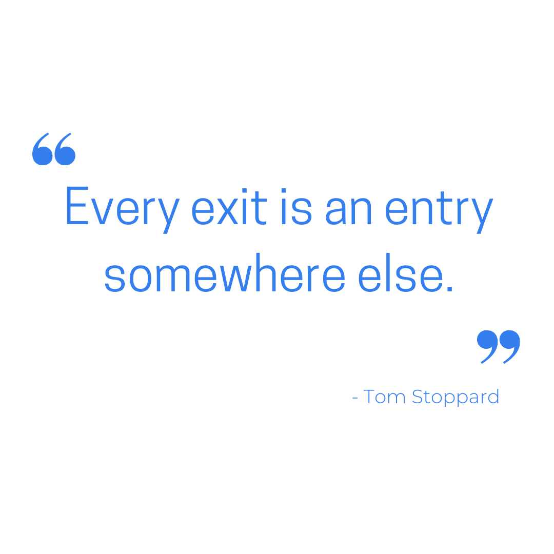 'Every exit is an entry somewhere else.' - Tom Stoppard (and #SecurityProfessionals ... probably)  Happy Monday!
***
#SecurityCompany #SecurityGuard #SafetyOfficer #SecurityOfficer #FacilitiesManagement #VenueManagement #EventSecurity #ffe #TheSecurityStation