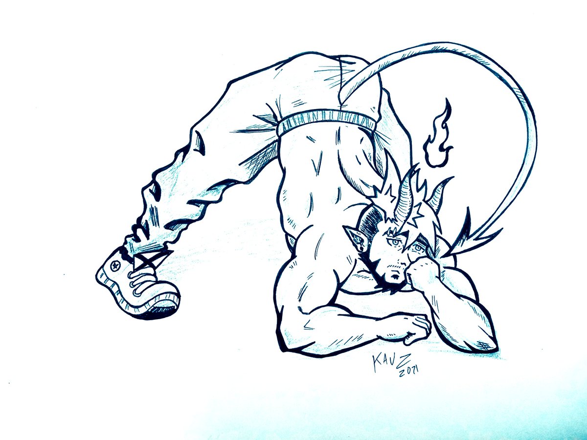 Kauzer666's tweet photo. Me uno al mame! #jackoffchallenge #jackopose #sketch #dibujo #draw #oc https://t.co/XRoWyBptGk