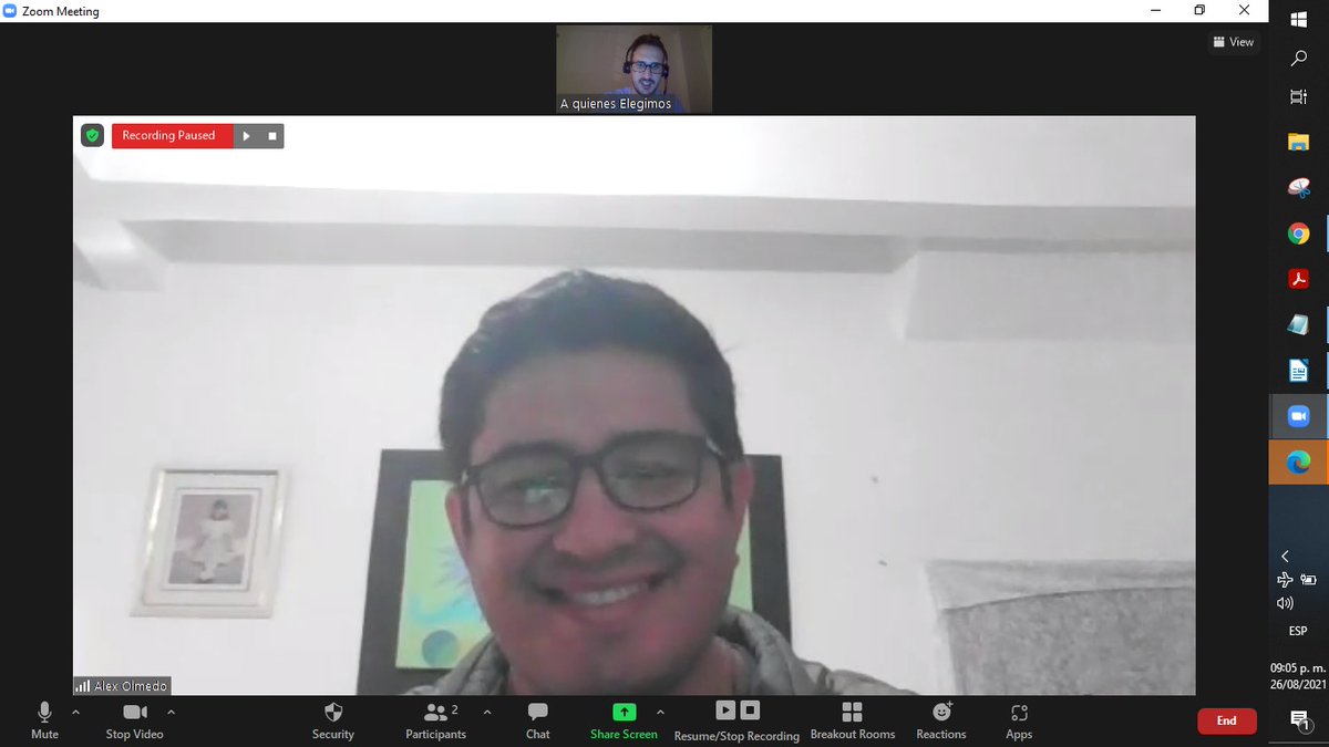 #EleccionesMunicipales2021 #VotAQEinformado #fundacióncird

@AlexOlmedoA tiene 31 años, es informático y diseñador gráfico, se candidata a Concejal en #Lambaré por el <a href="/PLRAOficial/">Partido Liberal Radical Autentico</a> 

Próximamente estaremos publicando los datos de su entrevista por nuestras redes sociales