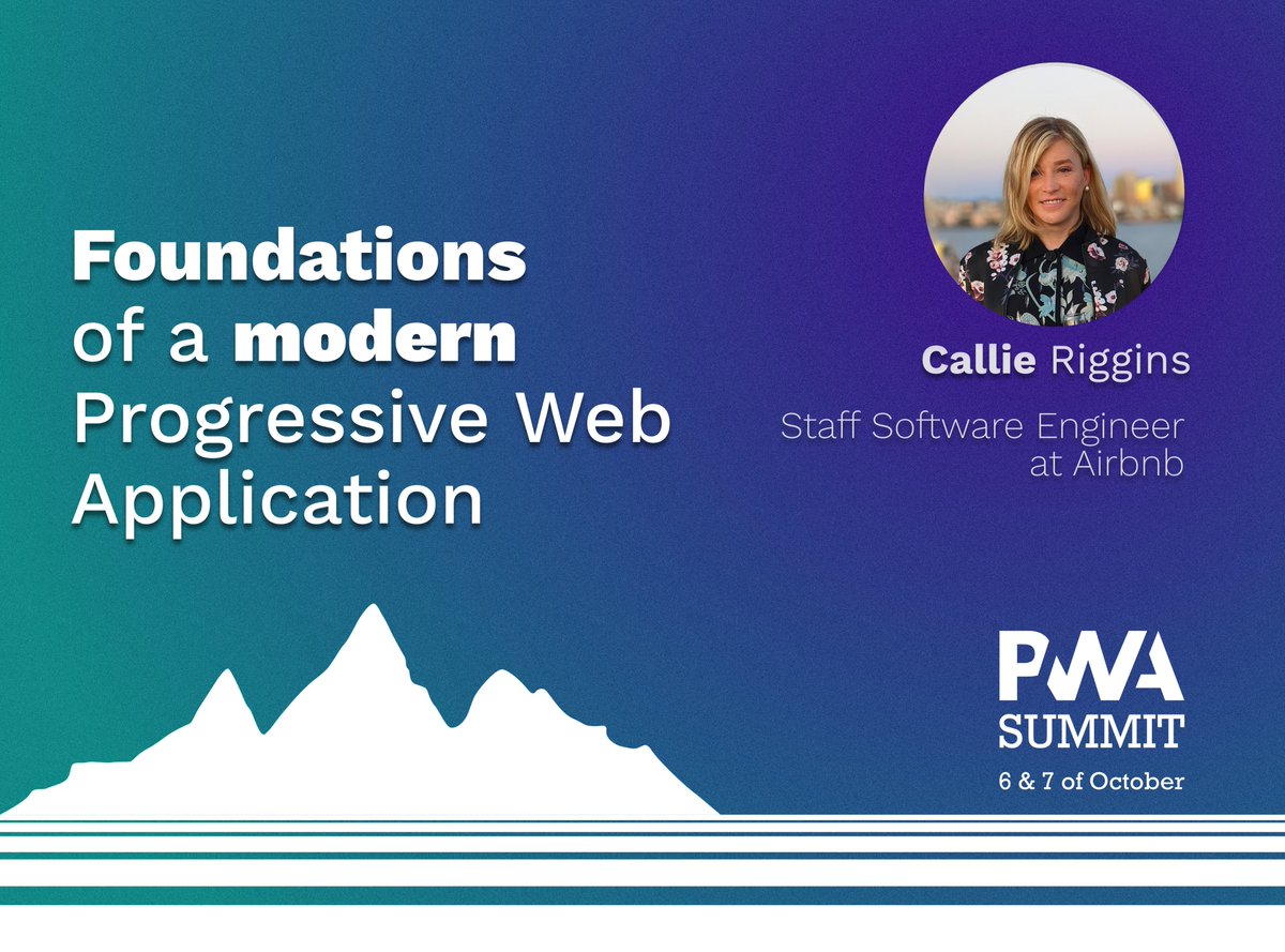 I'm so excited to be giving a talk at the PWA Summit on how we're creating delightful user experiences and responsibly pushing the boundaries on the web. Registration is free for this online conference if folks are interested in attending! pwasummit.org/register/