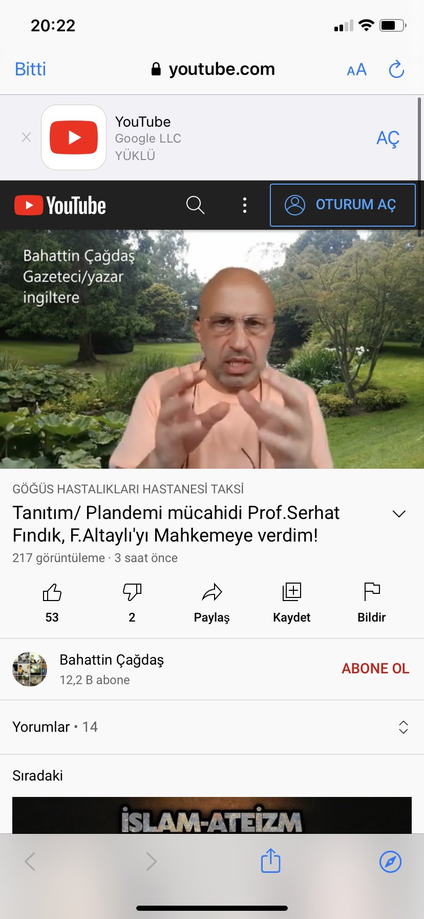 Profdrserhatfindik On Twitter Tanitim Plandemi Mucahidi Prof Serhat Findik F Altayli Yi Mahkemeye Ve Https T Co Chmfrk4xri Youtube Araciligiyla Https T Co R57mauoyau Twitter