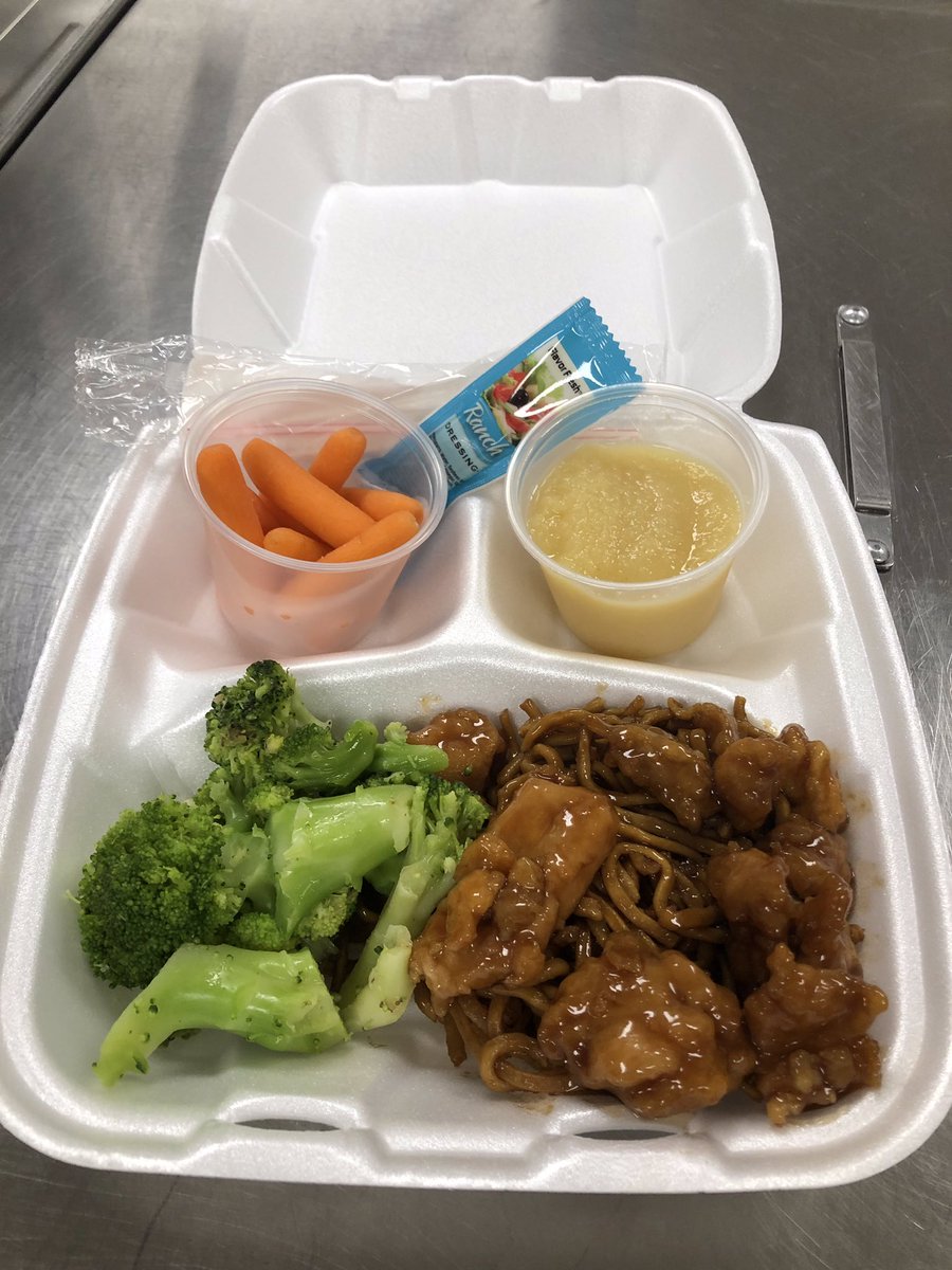 Great looking lunch today at Coopertown Middle School!
