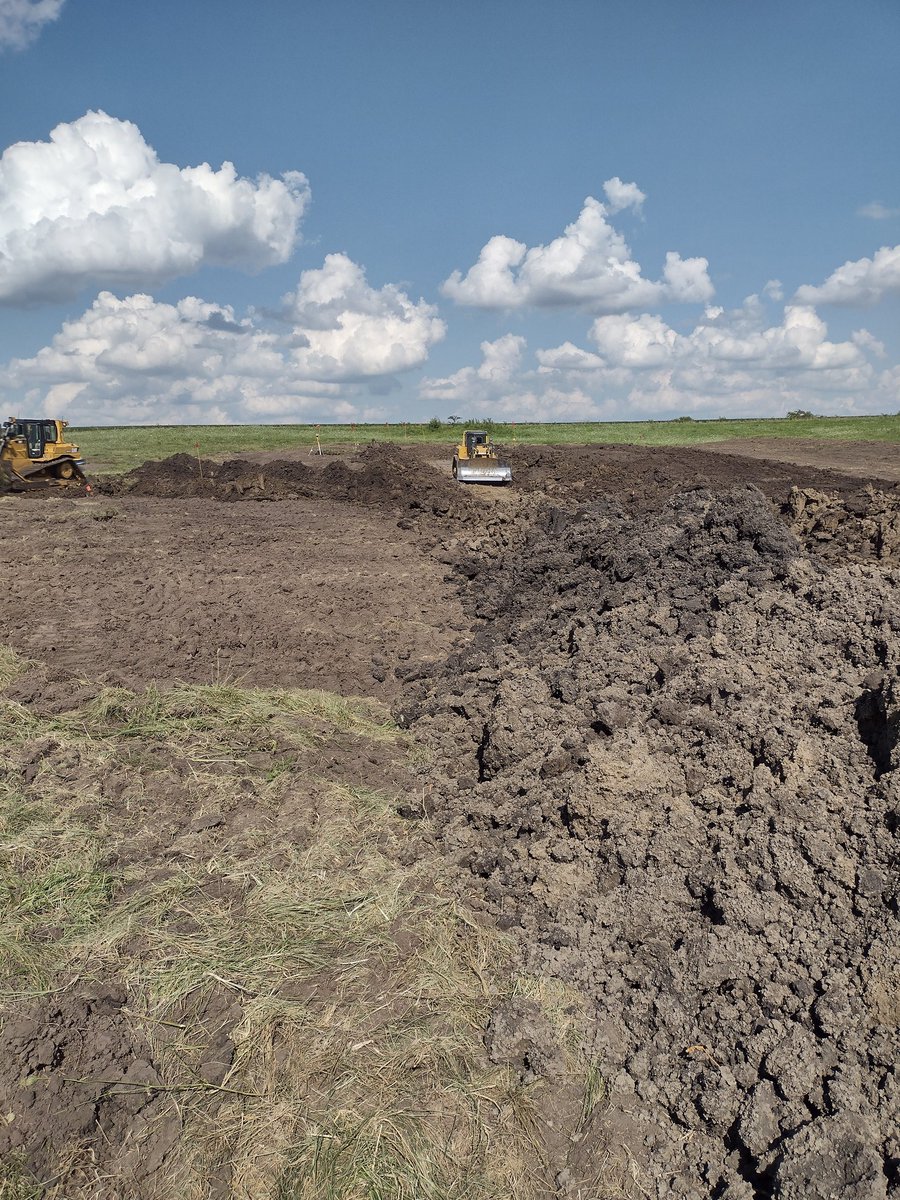 BenRoed's tweet photo. Since it is #nationalwaterqualitymonth here are pictures of #waterquality structures built this summer in Taylor County #Iowa. Huge shout out to landowners investment to water quality and #conservation and @IADeptAg and @IowaNRCS  for funding sources/technical guidance. https://t.co/1M11YNXuET