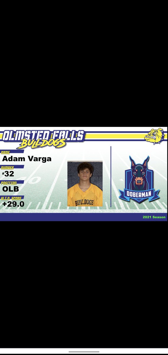 🚨🚨Level ⬆️ Alert🚨🚨 @adamvargs moves up to Doberman with a +9 vs. Brunswick #BulldogDefense #levelup⬆️