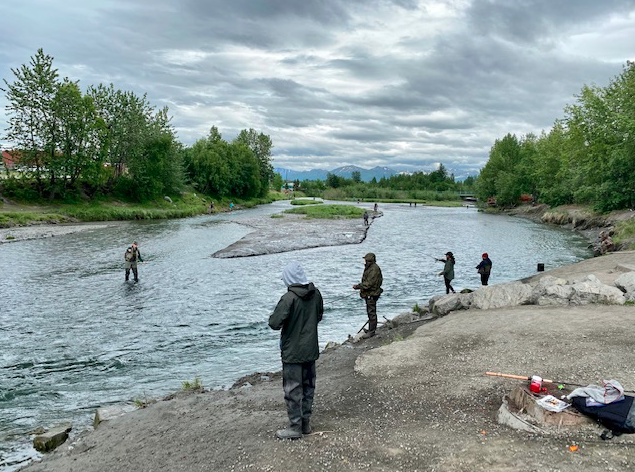 Johanna Jainchill (@jjainchilltw) on Twitter photo A1: I found that being based in Anchorage made it really easy to do a lot in a short period of time. And where else can you watch salmon fishing right downtown? <a href="/VisitAnchorage/">Visit Anchorage</a> #TravelAlaskaChat A1: I found that being based in Anchorage made it really easy to do a lot in a short period of time. And where else can you watch salmon fishing right downtown? <a href="/VisitAnchorage/">Visit Anchorage</a> #TravelAlaskaChat