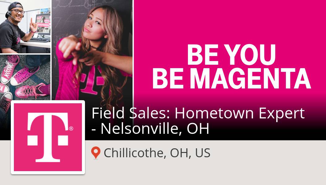 Field Sales: Hometown Expert - Nelsonville, OH needed in #Chillicothe at T-Mobile Careers. Apply now! #job #BeMagenta app.work4labs.com/w4d/job-redire…