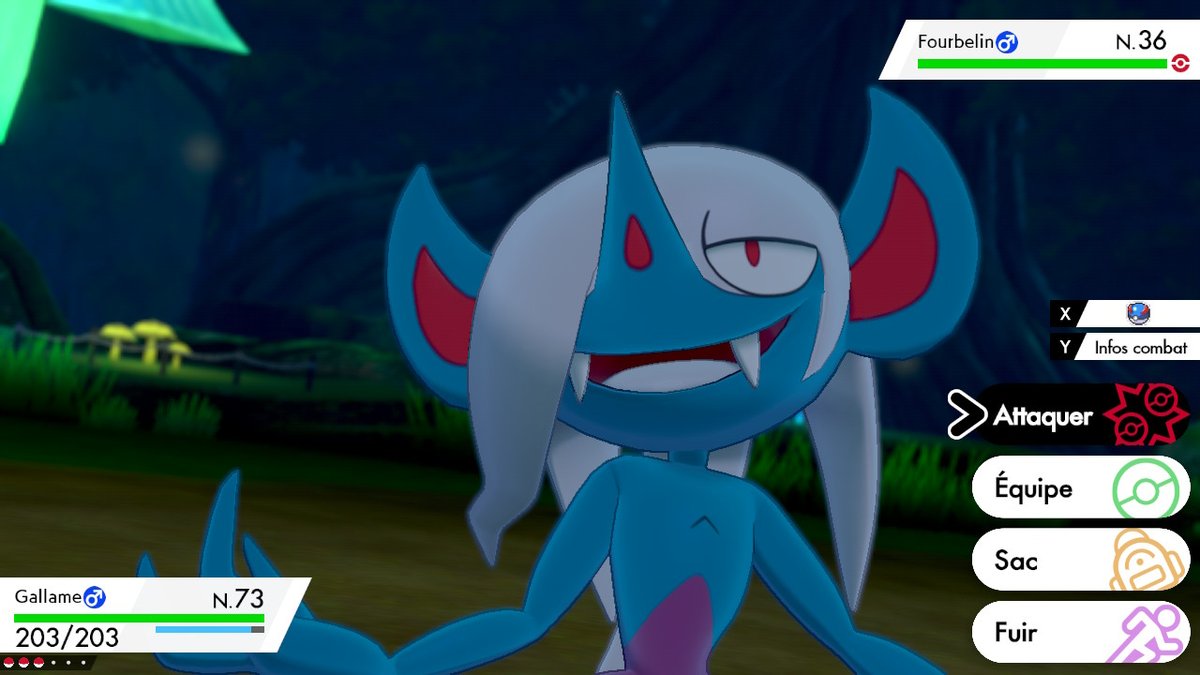 Na_droj's tweet photo. Fourbelin shiny en 1356 rencontres !
Je referai cette zone une autre fois ;)

#PokemonEpeeBouclier #NintendoSwitch https://t.co/OAG67CPF3C