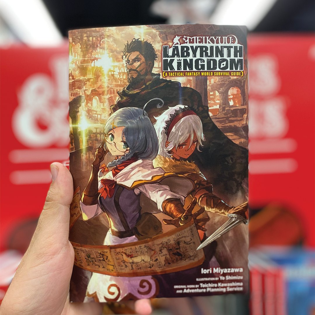 Meikyuu Labyrinth Kingdom A Tactical Fantasy World Survival Guide Yen Press on X: "Who can say what kind of popular roleplaying games inspired Meikyuu: Labyrinth Kingdom, the new dungeonpunk light novel from @walkeri, author of Otherside Picnic! Meikyuu: Labyrinth Kingdom, a
